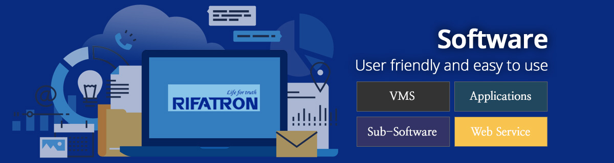 Software User friendly and easy to use VMS Applications Sub-Software Web Service